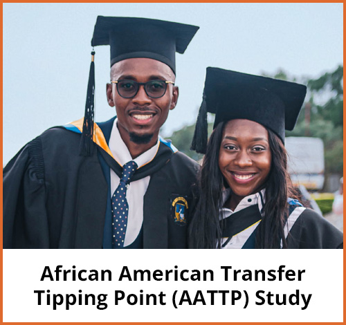 The African American Transfer Tipping Point (AATTP) study sought to identify "tipping points" that facilitate transfer success among African American/Black learners in the California Community Colleges system.