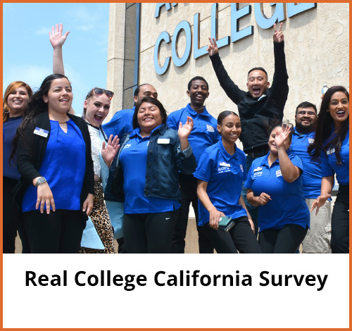 The Real College California Survey is an ongoing effort to provide California Community Colleges and state leadership with crucial and current data on students' food and housing insecurity.